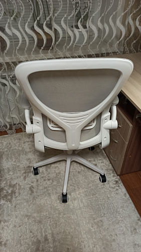 Компьютерное кресло Konfi gray / blue / white фото покупателя 71