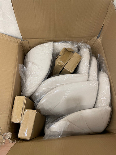 Стул на металлокаркасе Gabi latte / gold / black фото покупателя 479