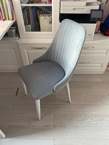 Стул на металлокаркасе Kora black / gray фото покупателя 276