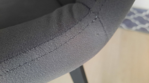 Стул на металлокаркасе Челси бирюзовый / черный фото покупателя 230