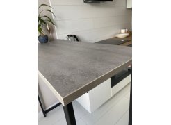 Барная стойка Дилан Лофт 120х40х90 бетон светлый фото покупателя 120