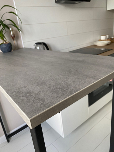 Барная стойка Дилан Лофт 120х40х98 дуб делано темный фото покупателя 120