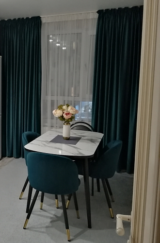 Стул на металлокаркасе Gabi dark beige / black / silver фото покупателя 539