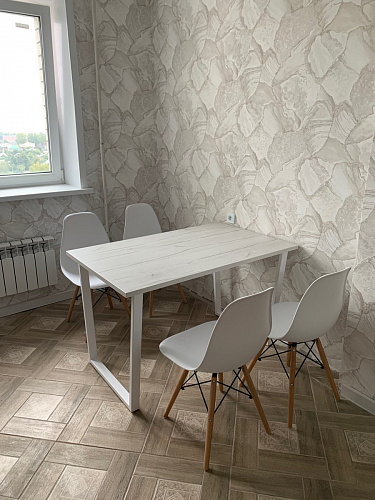 Деревянный стол Лота Лофт 120x75 дуб крафт табачный / черный матовый фото покупателя 667