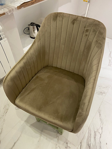 Стул на металлокаркасе Slam dark beige фото покупателя 81