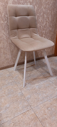 Стул на металлокаркасе Чилли черный / зеленый фото покупателя 1360