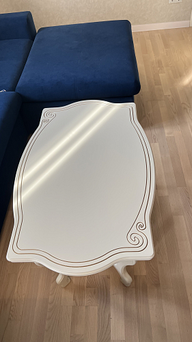 Журнальный столик Берже 1 слоновая кость фото покупателя 3