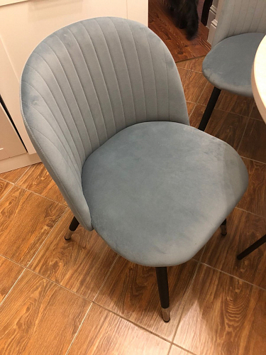 Стул на металлокаркасе Gabi latte / gold / black фото покупателя 689