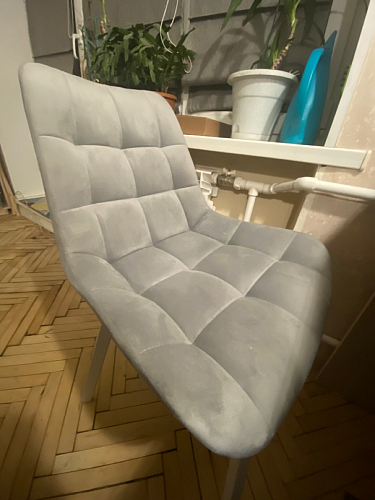 Стул на металлокаркасе Челси К крутящийся бирюзовый / черный фото покупателя 163