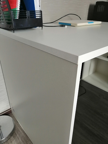 Письменный стол Лайт 03.245F белый гладкий 101 фото покупателя 208