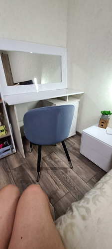 Стул на металлокаркасе Gabi gray / black фото покупателя 928