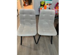 Стул на металлокаркасе Чилли светло-серый / черный фото покупателя 544