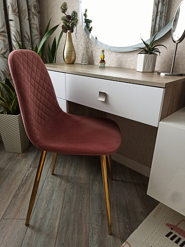 Стул на металлокаркасе Dabl green фото покупателя 149