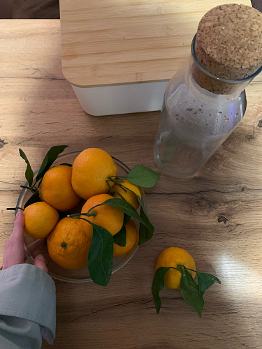 Стол Тринити Лофт 120 32 мм бетон / черный матовый фото покупателя 523