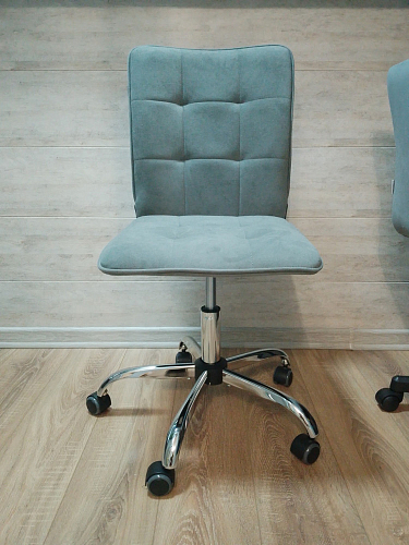 Компьютерное кресло One флок серый 29 фото покупателя 71