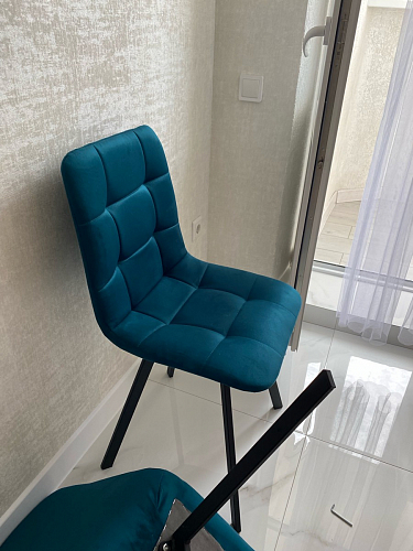 Комплект стульев Чилли 2 шт бежевый / черный фото покупателя 1303