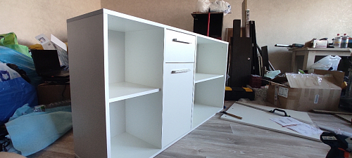 Письменный стол Лайт 03.245F белый гладкий 101 фото покупателя 100