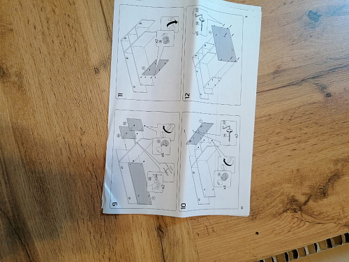 Письменный стол Комфорт 12.71 дуб золотой craft / белая аляска  - Уцененный экземпляр фото покупателя 33