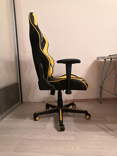 Компьютерное кресло Racer черное / оранжевое фото покупателя 118