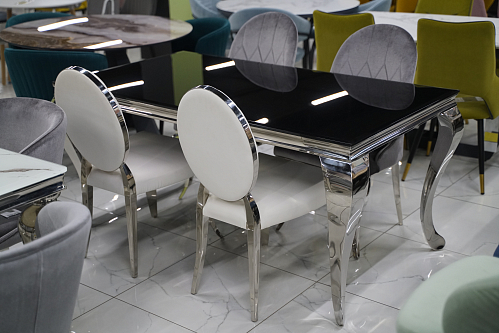 Стол Sondal 160 см черный из шоурума 1