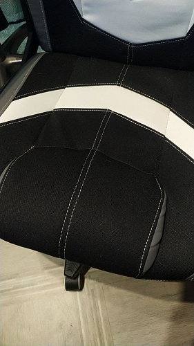 Компьютерное кресло Bens черное / серое / желтое фото покупателя 11