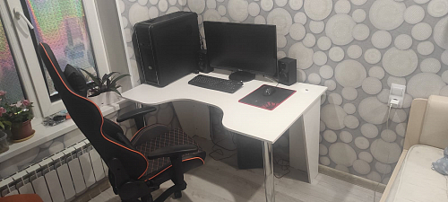 Письменный стол КСТ-18 бетон фото покупателя 3