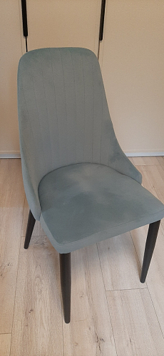 Стул на металлокаркасе Kora black / gray фото покупателя 402