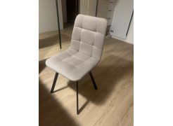 Стул на металлокаркасе Чилли розовый / черный каркас фото покупателя 496