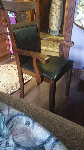 Стул деревянный Luiza dirty oak / dark brown фото покупателя 29