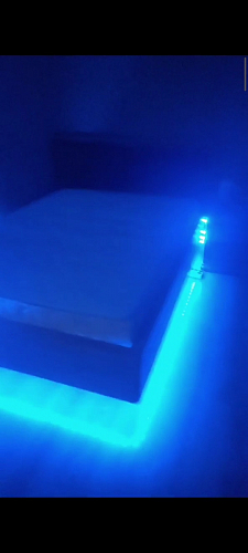 Двуспальная кровать Клауд 160х200 парящая дуб крафт золотой / антрацит фото покупателя 199