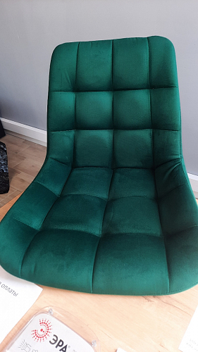 Стул на металлокаркасе Челси бежевый / белый каркас фото покупателя 255