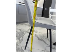 Стул на металлокаркасе Седа К крутящийся светло-серый  / белый фото покупателя 201