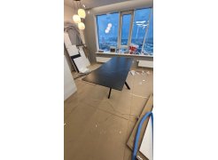 Керамический стол Вилли 140 (200) х 80 белый мрамор alpin white / snow white / белый фото покупателя 3