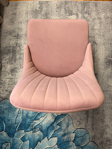 Стул на металлокаркасе Kora beige / black фото покупателя 122