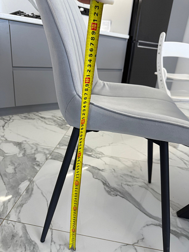 Комплект стульев Вейв 4 шт светло-серый / черный фото покупателя 201