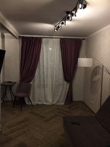 Стул на металлокаркасе Gabi 1 light purple / black / gold фото покупателя 102