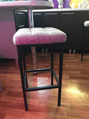 Барный стул Лофт катания лаванда / белый матовый фото покупателя 58