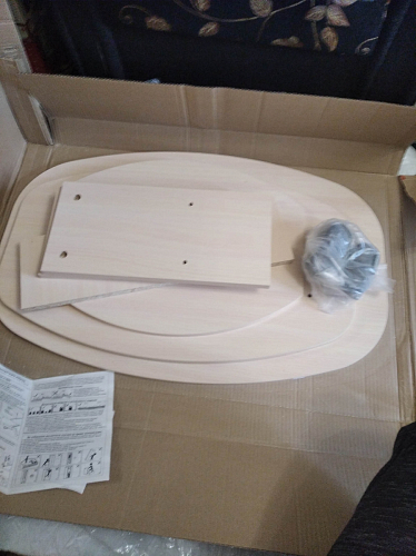 Журнальный столик Лидер дуб сонома фото покупателя 26