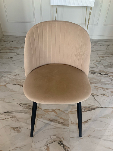 Стул на металлокаркасе Gabi gray / black фото покупателя 724