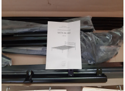 Односпальная кровать Фади 80х200 черная фото покупателя 473