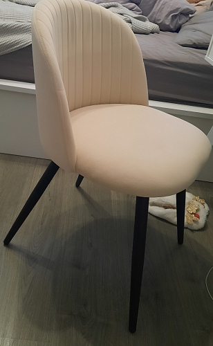 Стул на металлокаркасе Gabi gray / black фото покупателя 697