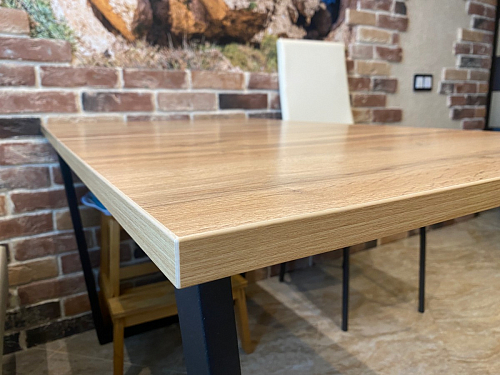 Деревянный стол Лота Лофт 120х75 белый матовый / дуб крафт золотой фото покупателя 914