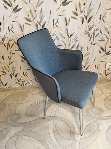 Стул на металлокаркасе Benza blue фото покупателя 5