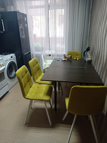 Стул на металлокаркасе Чилли зеленый / черный фото покупателя 1273