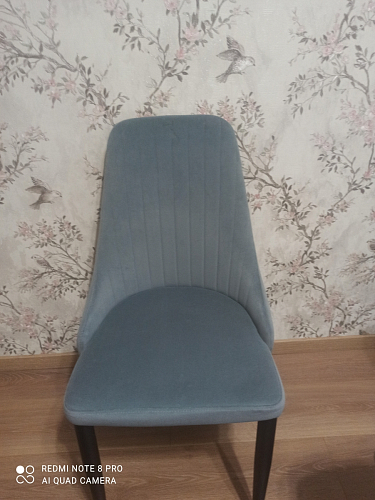 Стул на металлокаркасе Kora dark gray / black фото покупателя 82