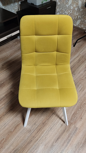 Комплект стульев Чилли 4 шт темно-серый / черный фото покупателя 201