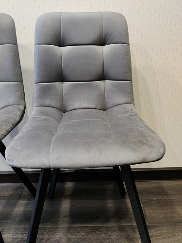 Комплект стульев Чилли 2 шт бежевый / черный фото покупателя 727