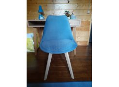 Стул Bonuss blue / wooden legs фото покупателя 153