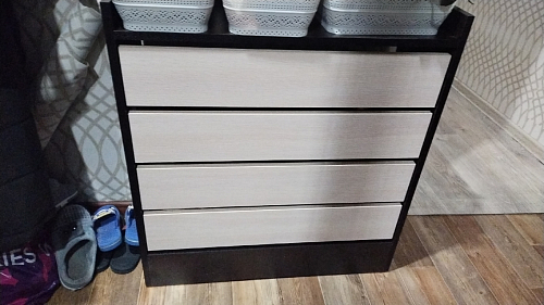 Обувница Ямайка 1 венге / дуб молочный фото покупателя 15