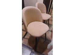 Стул на металлокаркасе Gabi 1 gray / black фото покупателя 475